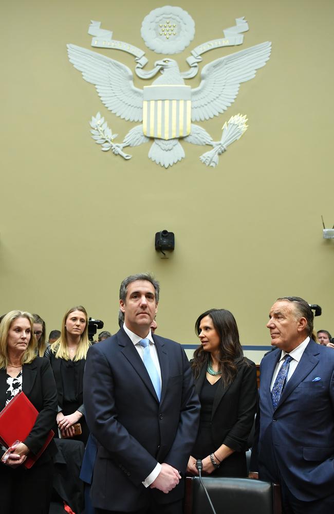 Michael Cohen, US President Donald Trump's former personal attorney, arrives to testify before the House Oversight and Reform Committee in the Rayburn House Office Building on Capitol Hill in Washington, DC on February 27, 2019. (Photo by MANDEL NGAN / AFP)