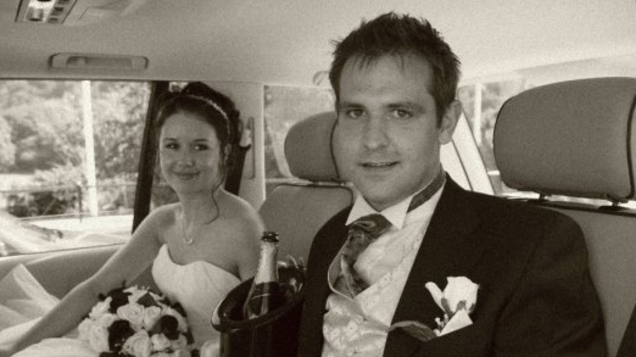 Juliette has carried guilt with her over Jill Meagher’s murder. Jill seen here on her wedding day to husband Tom Meagher. Picture: Facebook.