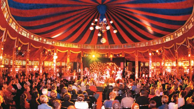 The Famous Spiegeltent is a fine place to get your laugh on. Picture: Supplied