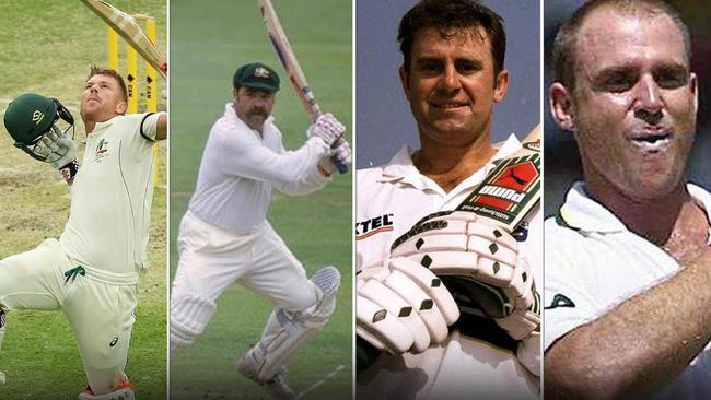 David Warner, David Boon, Mark Taylor and Matt Hayden have all got big-time credentials.