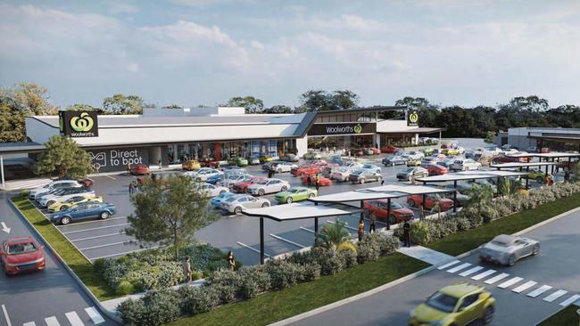 PROPOSED: A 4300 sqm neighbourhood shopping centre with a Woolworths and service station has been proposed to the Toowoomba Regional Council.