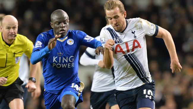 French midfielder N'Golo Kante has been hugely influential for Leicester.