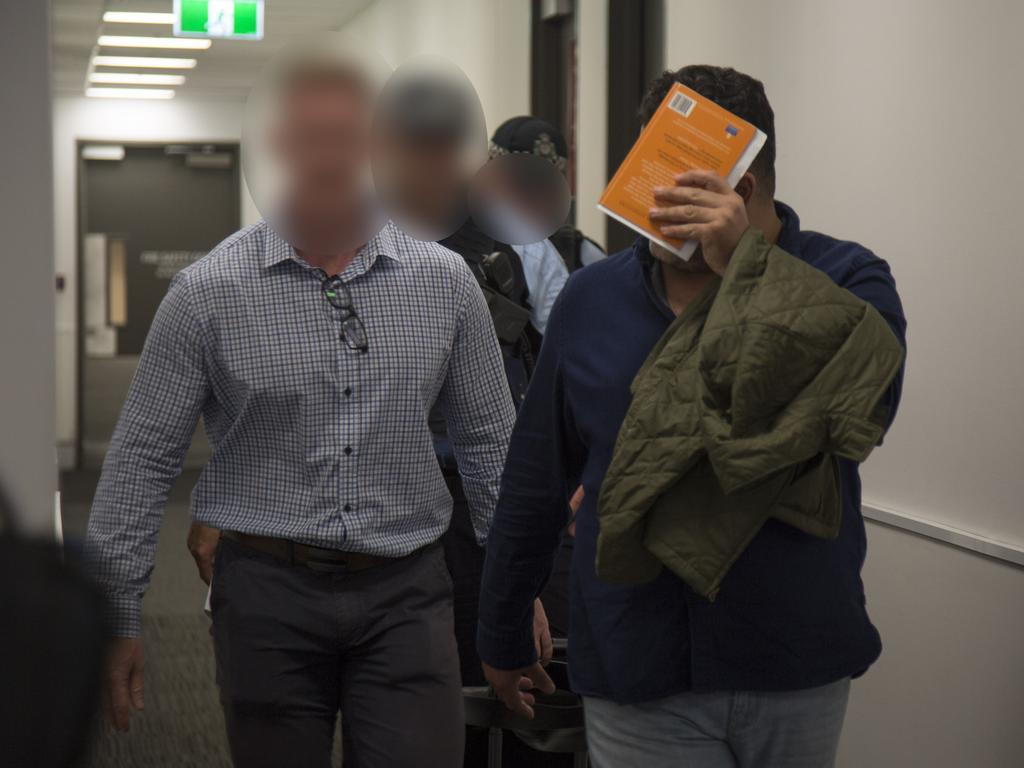Maythem Kamil Radhi (right) was found guilty in a Brisbane court on Wednesday of facilitating a failed people smuggling plot that led to 353 asylum seekers drowning at sea in 2001. Picture: Supplied