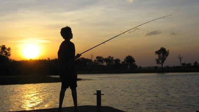 The fourth fish was caught at Yellow Waters in Kakadu.