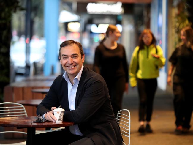 SA Premier Steven Marshall at the Argo on the Parade in Norwood, Adelaide. Photo Kelly Barnes