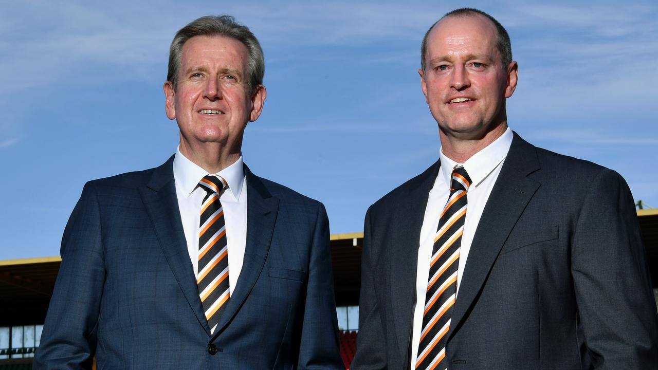 O'Farrell took over as Tigers chairman. AAP Image/Joel Carrett.