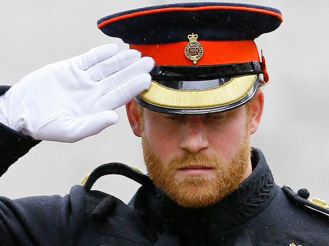 Prince Harry in his days of doing royal duties. Picture: AFP