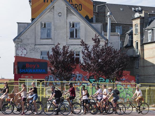 Life in Copenhagen is lived in the saddle of a bike. Picture: Visit Copenhagen