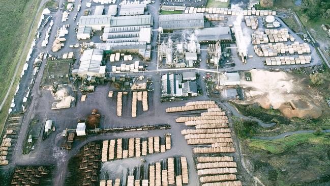 Timberlink will invest $90 million into it’s Tarpeena mill. Picture Supplied