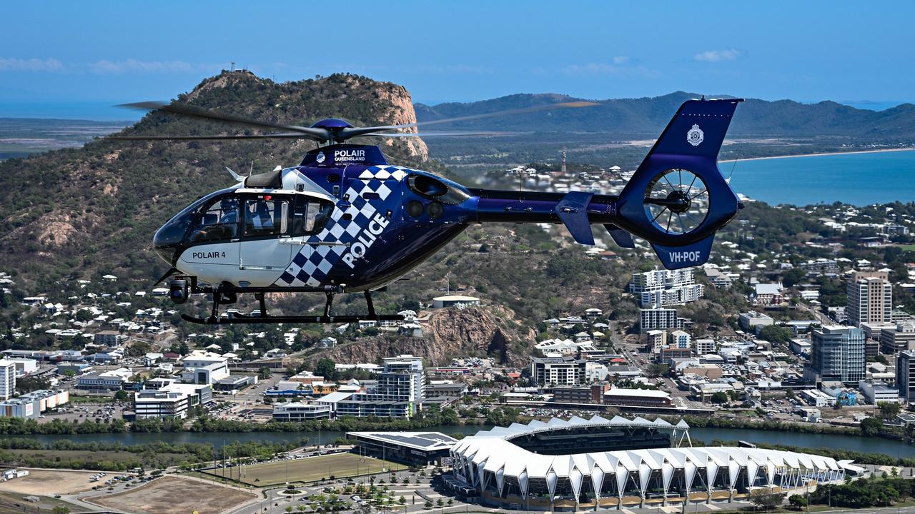 On Monday, the Queensland government announced a decade-long contract for two police helicopters based in Townsville had been filled. Picture: Queensland Police Service