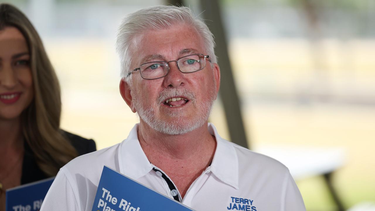 Terry James LNP candidate for Mulgrave says the community should have received greater consultation prior to the old Gordonvale Police Station’s sale recently. Picture: Liam Kidston.