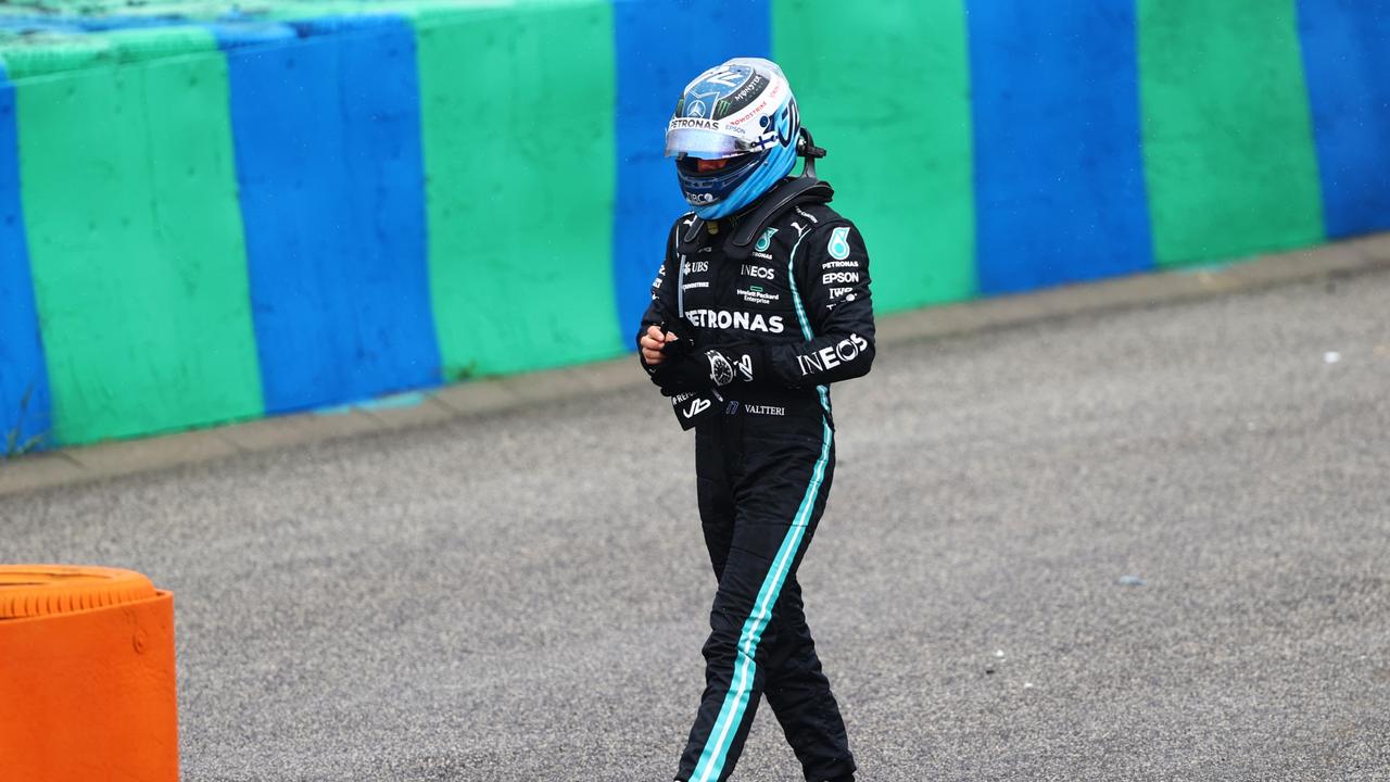 Lando Norris has blasted Mercedes’ Valtteri Bottas for a “stupid” error.