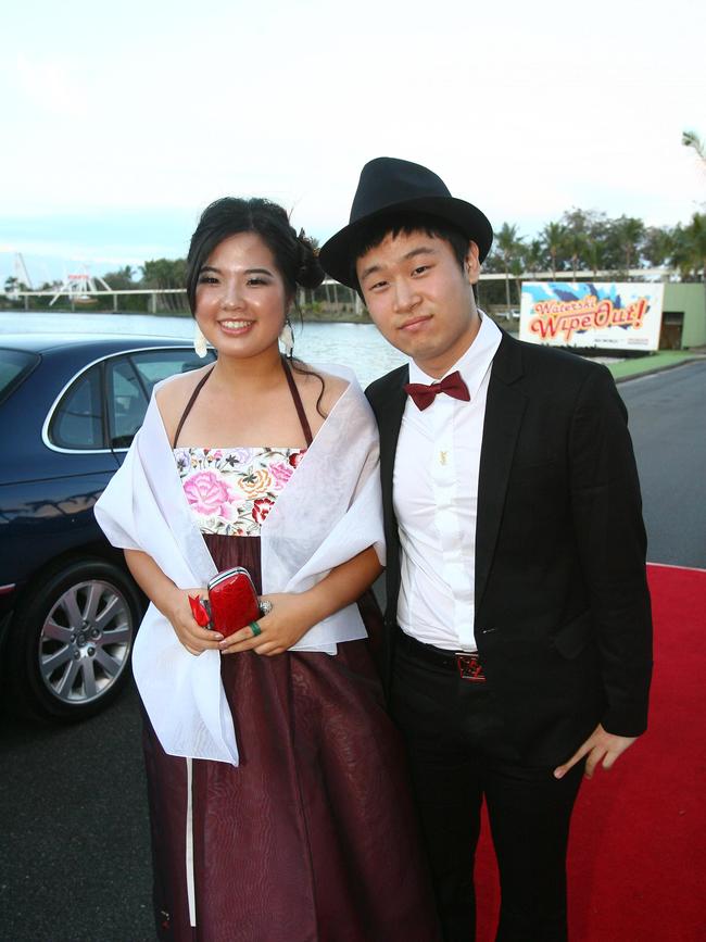 Hillcrest Christian College Formal at SeaWorld (L-R) Joanne Kim and Stev Choi