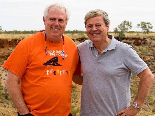 Ken Duncan and Ray Martin during one of their photographic expeditions.