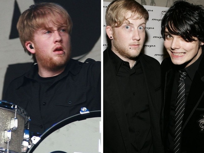 Bob Bryar from My Chemical Romance was found dead this week. Picture: Getty