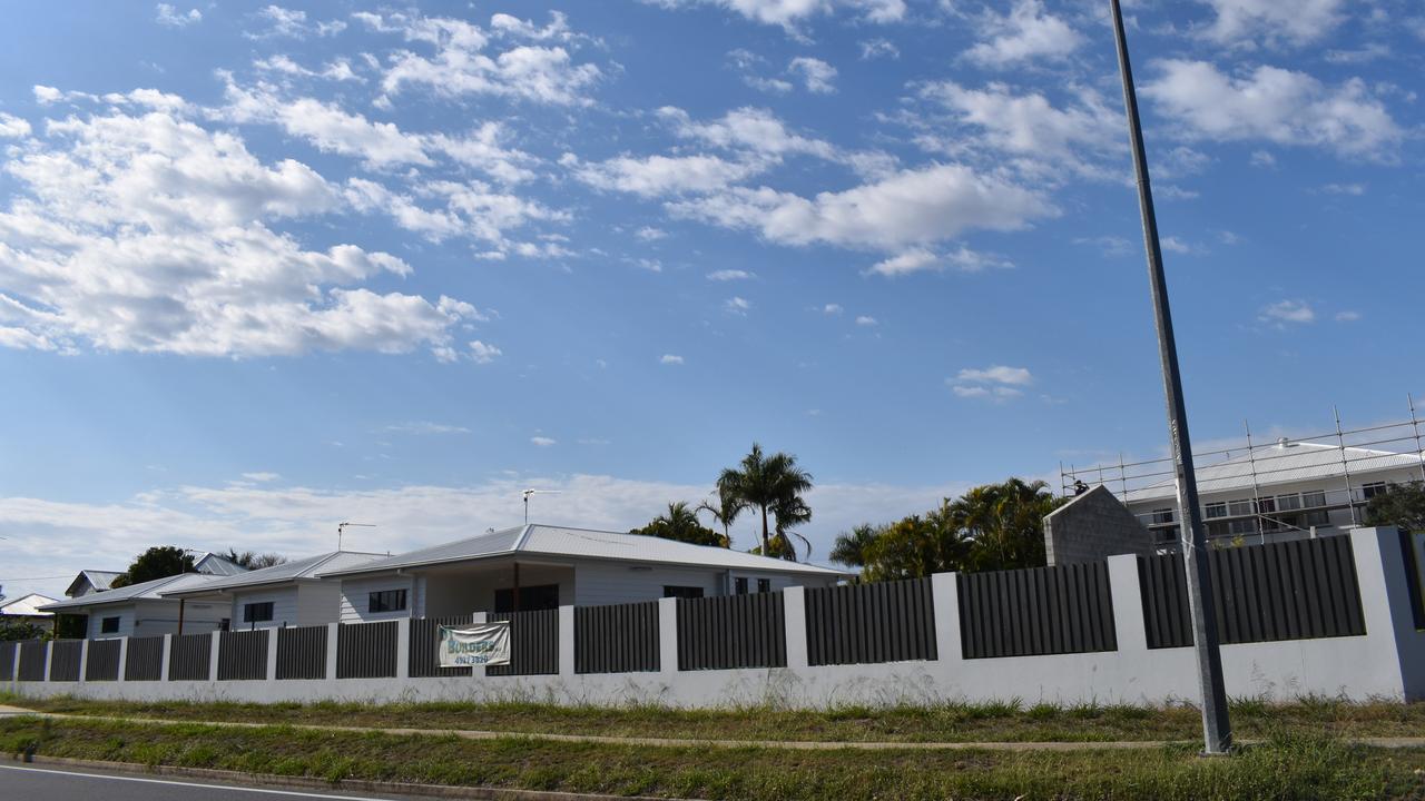 New units under construction on Wandal Road.