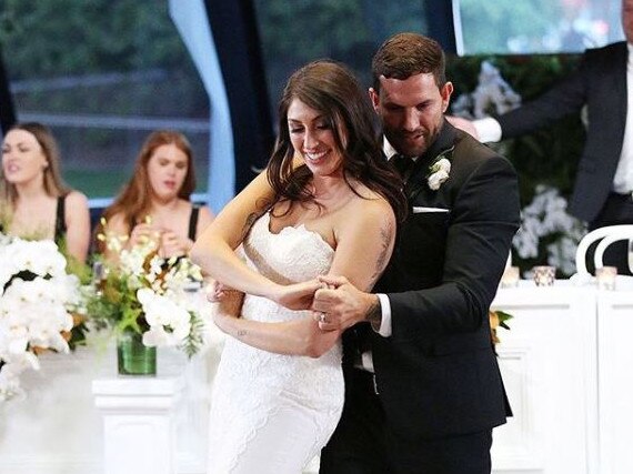 Married At First Sight: Daniel Webb and Tamara Joy. 