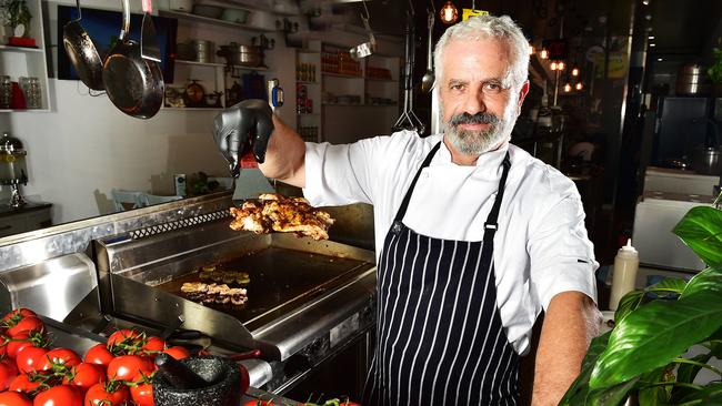 Balabite head chef Avi Cohen opened his Israeli street food cafe on Eyre Street. Picture: Shae Beplate.