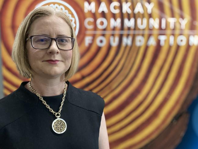 Mackay Community Foundation Chair Frances Easton said the Mackay Community Foundation aimed to raise $10 million by 2040. Picture: Madeleine Graham