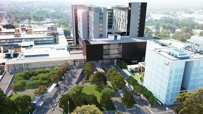 The booming Westmead health precinct.