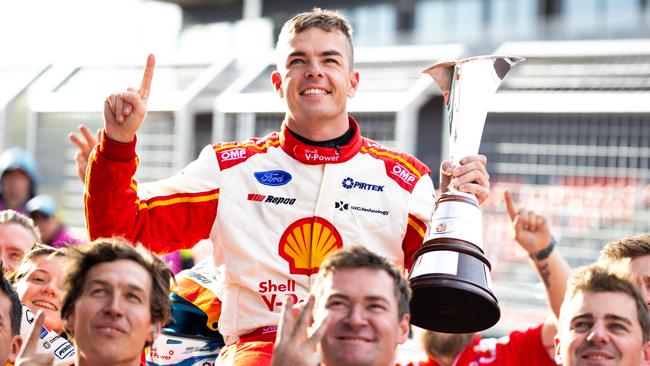 Scott McLaughlin won three consecutive Supercars championships for DJR Team Penske (now DJR) before moving to the US to race in IndyCar. Picture: Getty Images