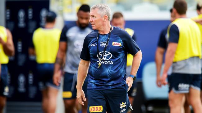 Paul Green at Queensland Country Bank Stadium, which is part of the massive legacy he leaves in Townsvile. Picture: Alix Sweeney