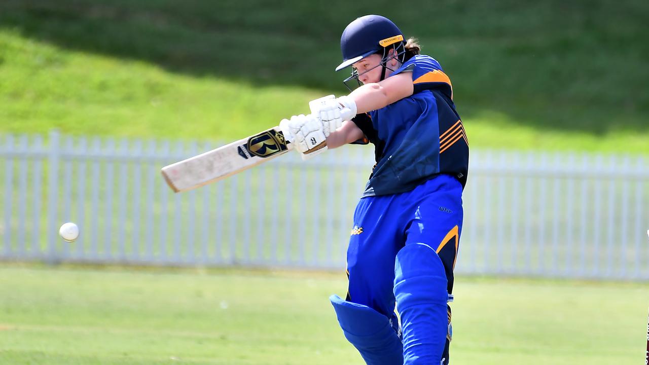 Sandgate Redcliffe batter Darcey Johnson. Picture, John Gass