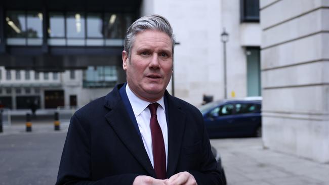 If Keir Starmer wants to win an election, and win it in a way that provides him with a mandate for doing transformative things, he must develop more spine. Picture: Getty Images