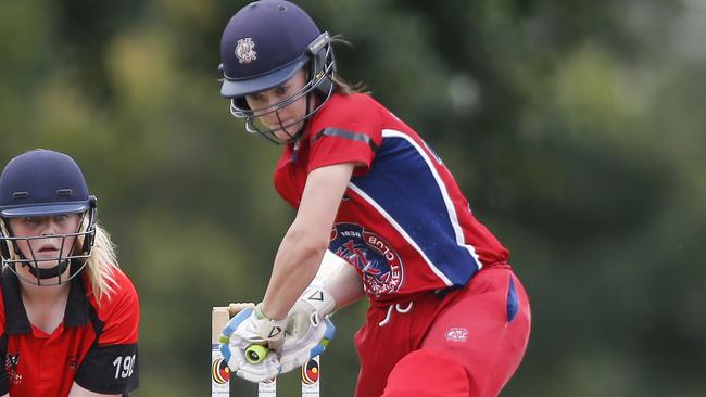 Melbourne captain Teagan Parker. Picture: Valeriu Campan