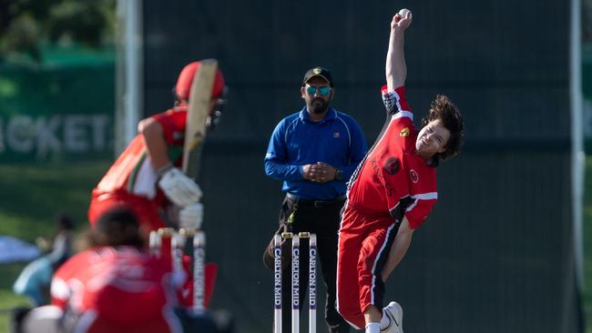 Corey Kelly played in the T20 series in Darwin earlier this year.