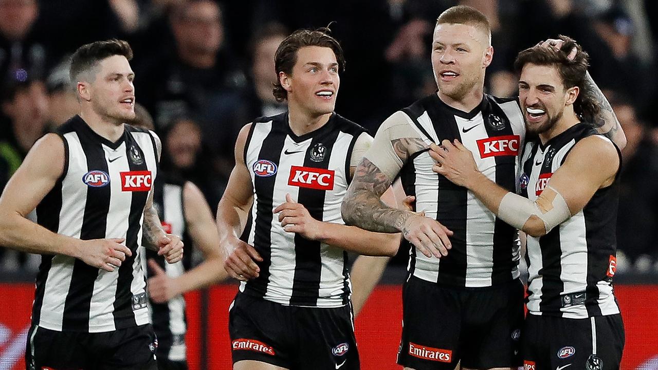 The Magpie says a change in game plan under Craig McRae allowed his game to flourish in 2022. (Photo by Dylan Burns/AFL Photos via Getty Images)