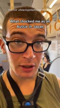 Aussie tourist's 'gross' Japan act angers