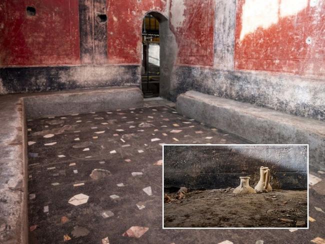 Scientists have made a once in a lifetime find in the doomed historic site of Pompeii after unearthing a stunning ancient building.