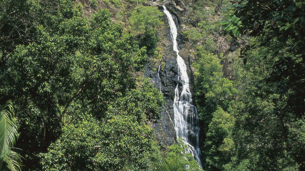 Kate Cooper was at Mapleton Falls on the Sunshine Coast when she tragically fell to her death on Anzac Day. Picture: Tourism and Events Queensland