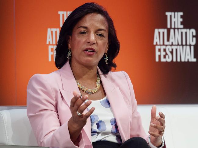 Former national security adviser Susan Rice is gaining traction. Picture: AFP