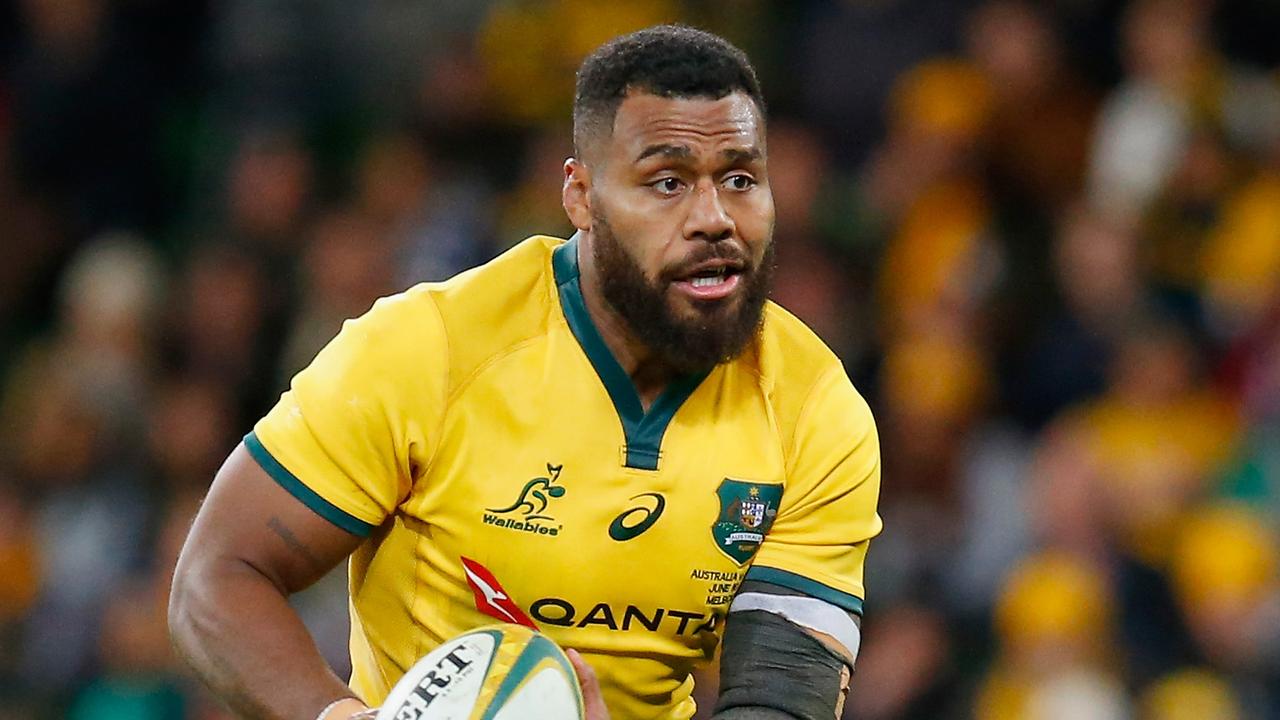 Samu Kerevi of the Wallabies will miss the rest of 2018.