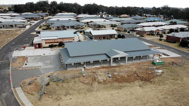 A new clubhouse at Churches of Christ Regency Park Retirement Village in Warwick is on track to be completed in November. Picture: Contributed