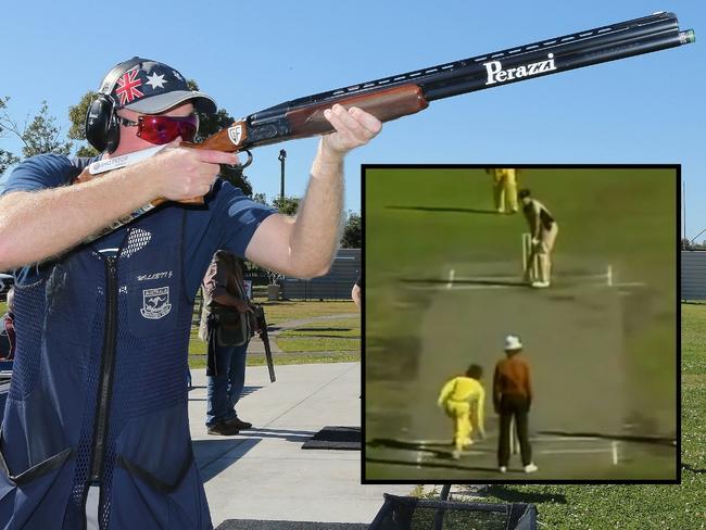 Australian shooting underarm incident art