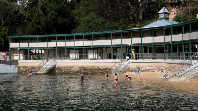 Dawn Fraser Baths in Balmain is back open for the public to enjoy after extensive restoration. Picture: NCA NewsWire / Nikki Short