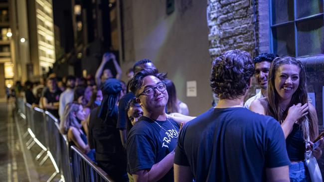 People queue to get in to the Egg London nightclub in the early hours of July 19, 2021 in London, England. As of 12:01 on Monday, July 19, England dropped most of its remaining Covid-19 social restrictions. (Picture: Rob Pinney/Getty Images)