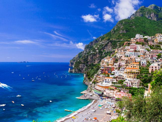 SUNDAY ESCAPE. DOC HOLIDAY. Positano, Italy. Picture: iStock