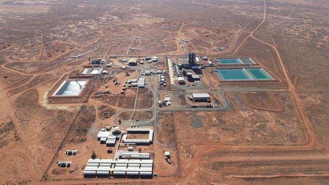 Boss Energy reported it had produced its first drum of uranium at its Honeymoon project in South Australia. Picture: Supplied