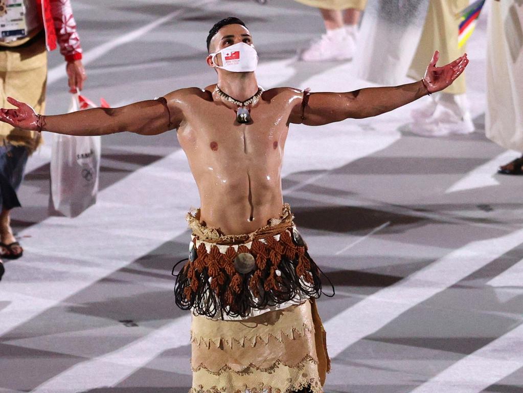 Tokyo Olympics 2021: Opening Ceremony, Pita Taufatofua Tonga Flag ...