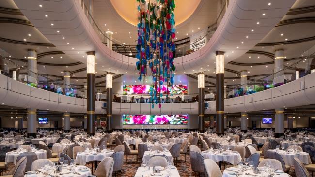 The Deck 3 Dining Room, one of many dining options on Odyssey of the Seas. Picture: Michel Verdure