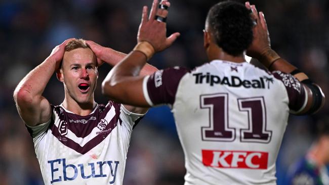 Daly Cherry-Evans couldn’t kick the winning goal against the Warriors. Photo by Hannah Peters/Getty Images.