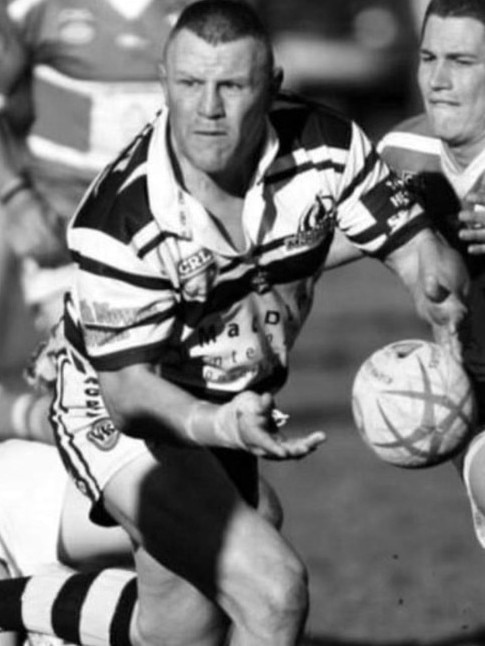 League legend. Mick Blattner during his earlier stint with the Berry Shoalhaven Heads Magpies. Picture: Contributed