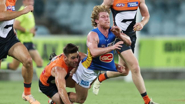 Matt Rowell led the league in tackles in 2023. Picture: Matt King/Getty Images