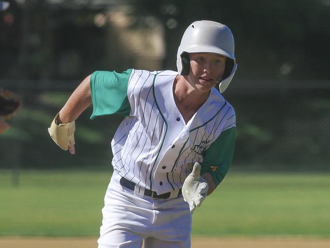 Met North V Sunshine Coast at the 12-14 years QLD School Sport 12-14 years Baseball Championships at Benowa. Picture: Glenn Campbell
