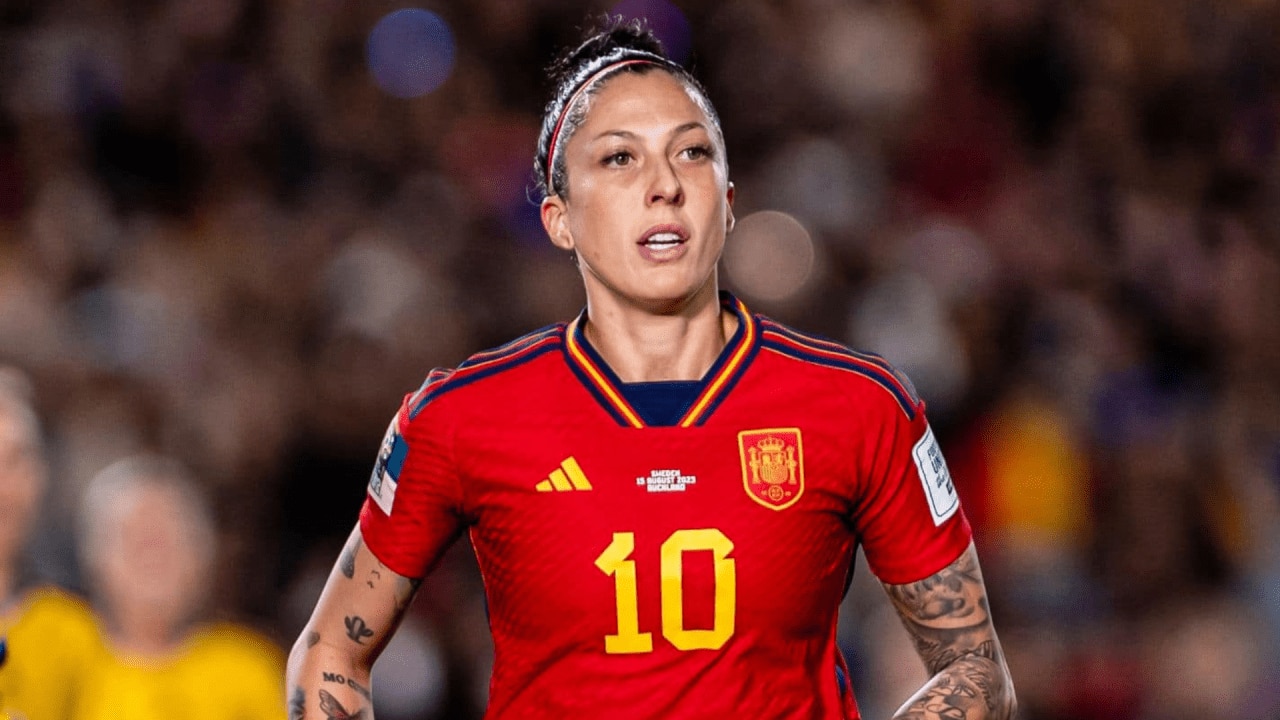 Spanish football player Jenni Hermoso has been cut from the national ...