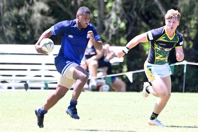 Fiji rugby 7's in Brisbane. Saturday October 6, 2024. Picture, John Gass